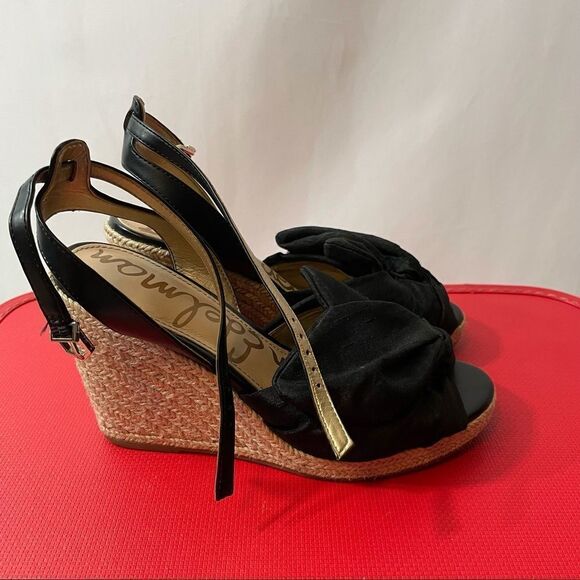 Sam Edelman Aubrey Wedge Sandals - Size 6.5 - Picture 7 of 8